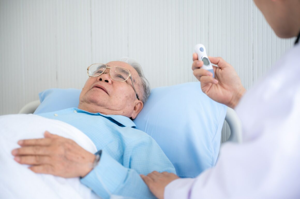 professional doctor working in medical checking up patient in hospital clinic, health care concept
